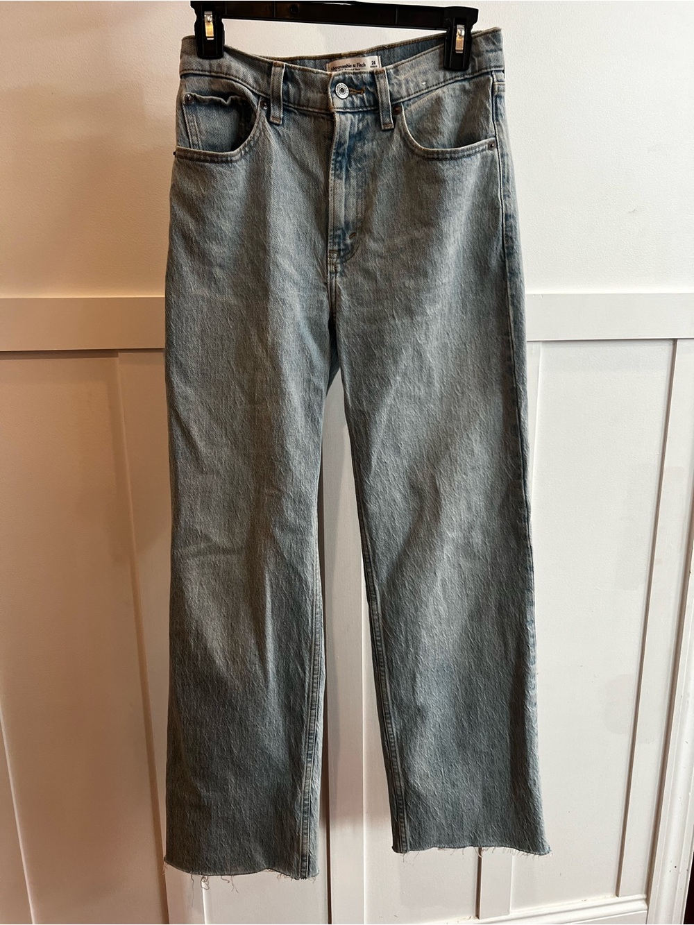 Abercrombie & Fitch Light Blue Straight Jeans